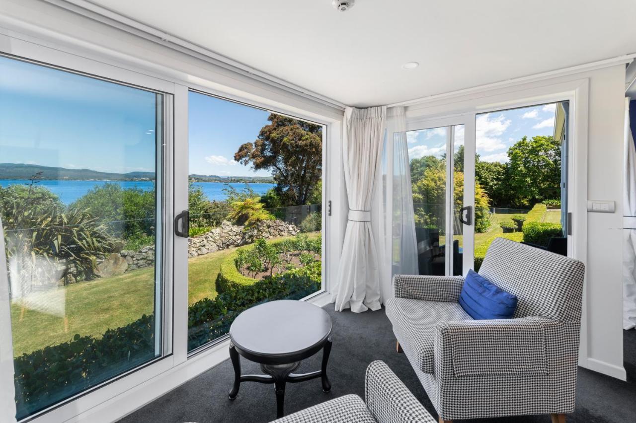 Black Swan Lakeside Boutique Hotel Rotorua Luaran gambar